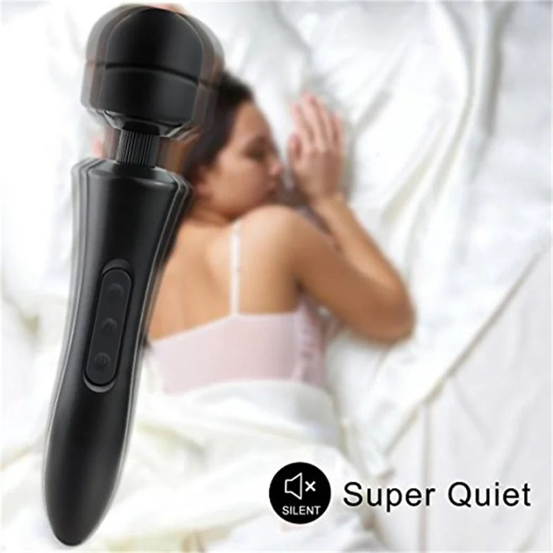 Huge Magic Wand Vibrator For Women Stimulator Clitoris G Spot Massager USB Charging Masturbation Sex Toys For Adults 18