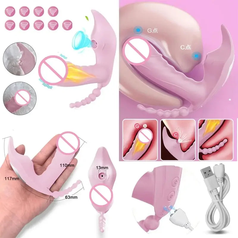 Vaginette Vibrator Wand For Women Breast First Toy Chest Lick Simple Masturbating Masturbating Sexy Woman Cosplay Men