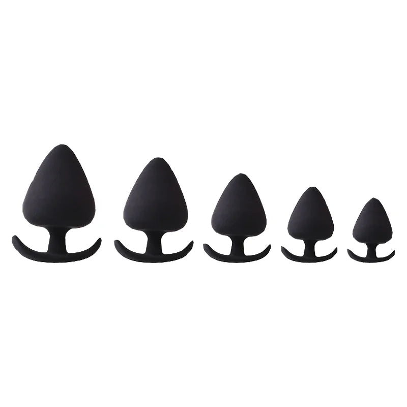 5 Sizes Anal Plug Trainer Dildo Massage Prostate Stimulator For Men Women Butt Plugs Sex Toys For Couples SM Adults 18