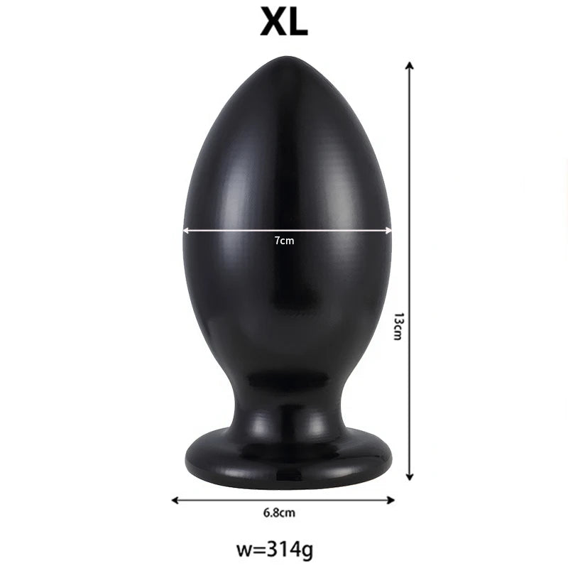 7 Size Buttplugs Anal Beads Balls Cunt Plug Dilatador Anal Plug Sex Toys Small And Big 9.5cm Huge Anal Plug Toys For Women Men