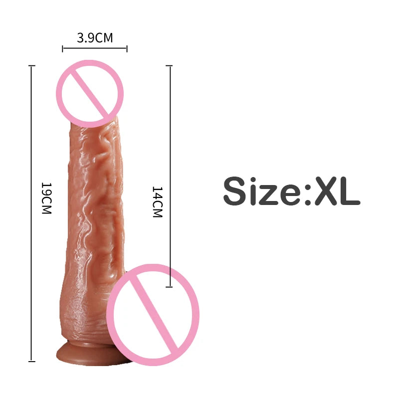 Realistic Dildo With Suction Cup Huge Jelly Fake Dick Big Penis Dildos Sex Toys for Woman Men Anal Butt Plug Adult Erotic