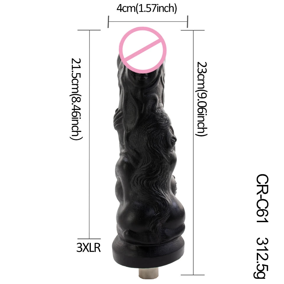 DTSUDU Entry-Level Sex Machine A2/F2/F3 Accessories 3XLR Accessories Dildos Suction Cup Sex Products For Women And Men Accessori