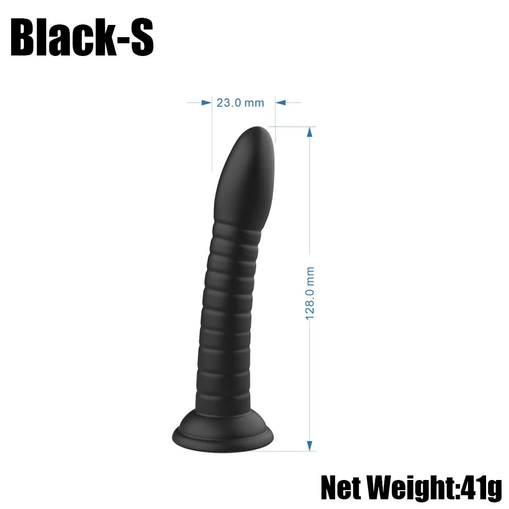 3 Sizes Jelly Dildo Realistic Penis Suction Cup Dildo Big Dick Female Masturbator Clitoral Stimulator Lesbian Sex Toys For Women