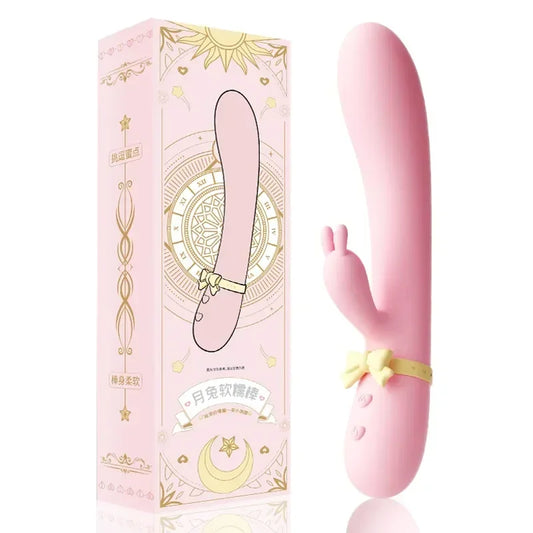 vibrator for woman sex toy Silicone Rabbit Vibrator USB Rechargeable Waterproof G-Spot Stimulating Clitoral Stimulator UYO