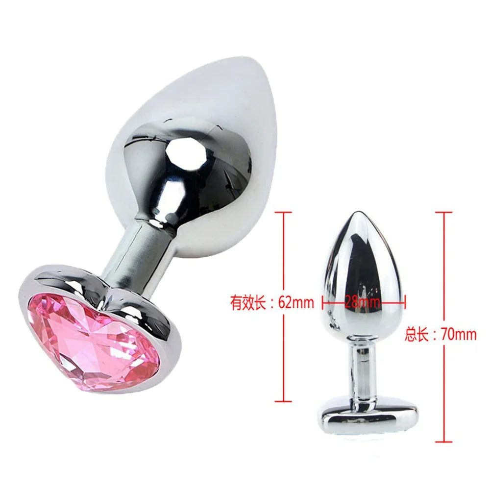 Anal Men's Sex Supplies Handsfree Silicone Butt But Xxl Women's Annal Plug Set Plug Anal Vibrator Masturbating Simple