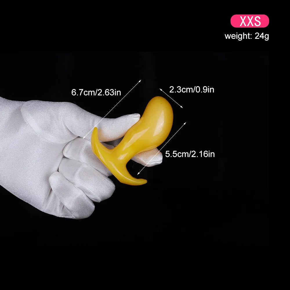 Mango Anal Plug Soft Silicone Material Anus Stimulation Expansion Trainer 18+Massage Masturbation Supplies Sex Toy For Women/Men