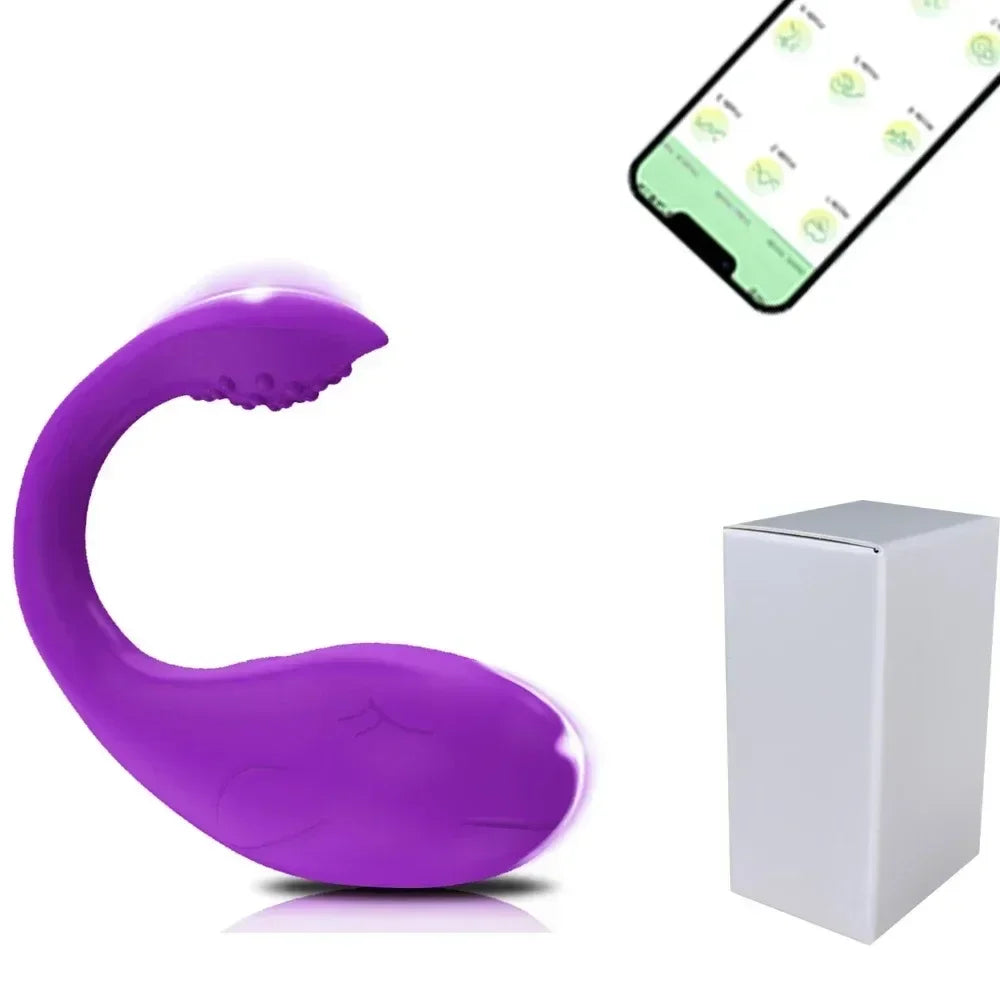 9 Speed APP Controlled Vaginal Vibrators G Spot Anal Vibrating Egg Massager Wearable Stimulator Adult Sex Toys for Women Couples