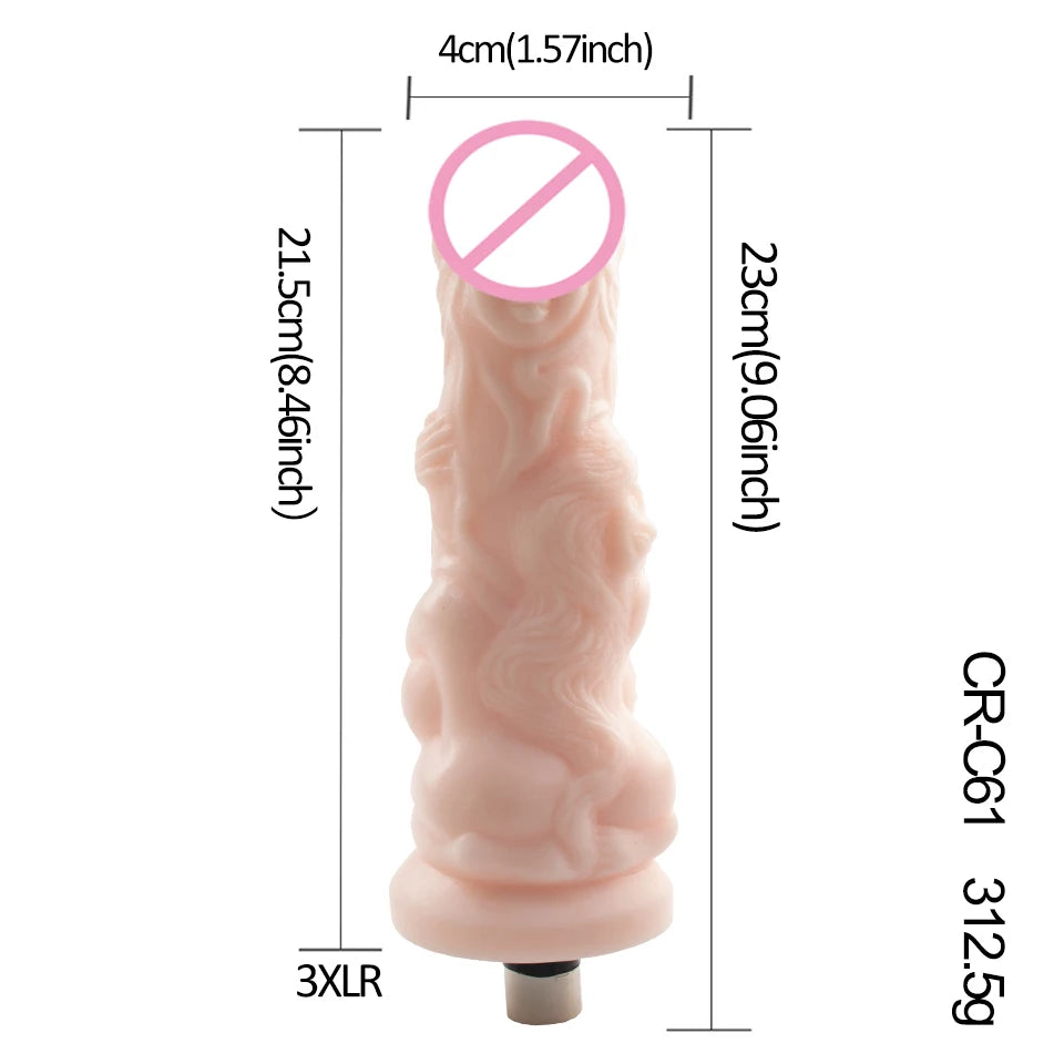 DTSUDU Entry-Level Sex Machine A2/F2/F3 Accessories 3XLR Accessories Dildos Suction Cup Sex Products For Women And Men Accessori