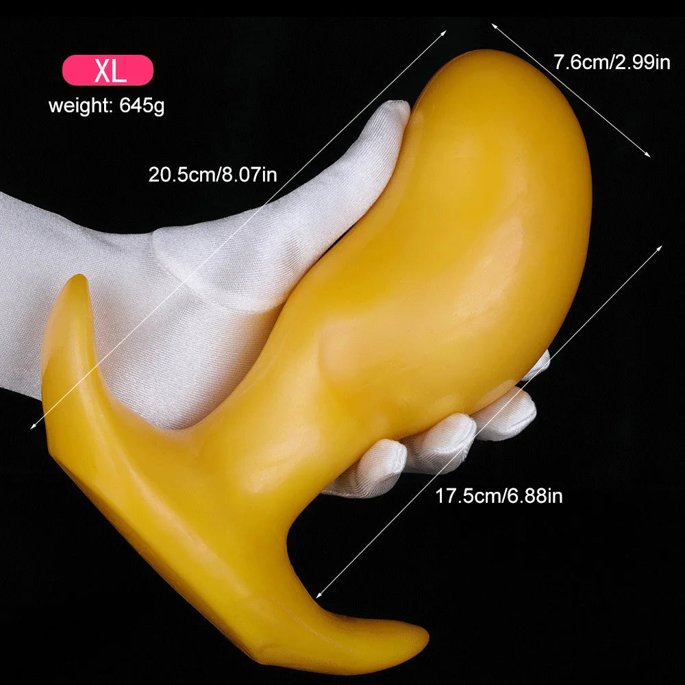 Mango Anal Plug Soft Silicone Material Anus Stimulation Expansion Trainer 18+Massage Masturbation Supplies Sex Toy For Women/Men