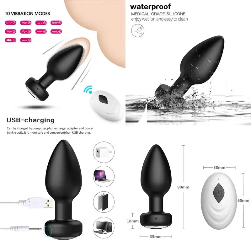 Vaginette Vibrator Wand For Women Breast First Toy Chest Lick Simple Masturbating Masturbating Sexy Woman Cosplay Men