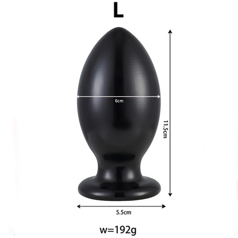 7 Size Buttplugs Anal Beads Balls Cunt Plug Dilatador Anal Plug Sex Toys Small And Big 9.5cm Huge Anal Plug Toys For Women Men