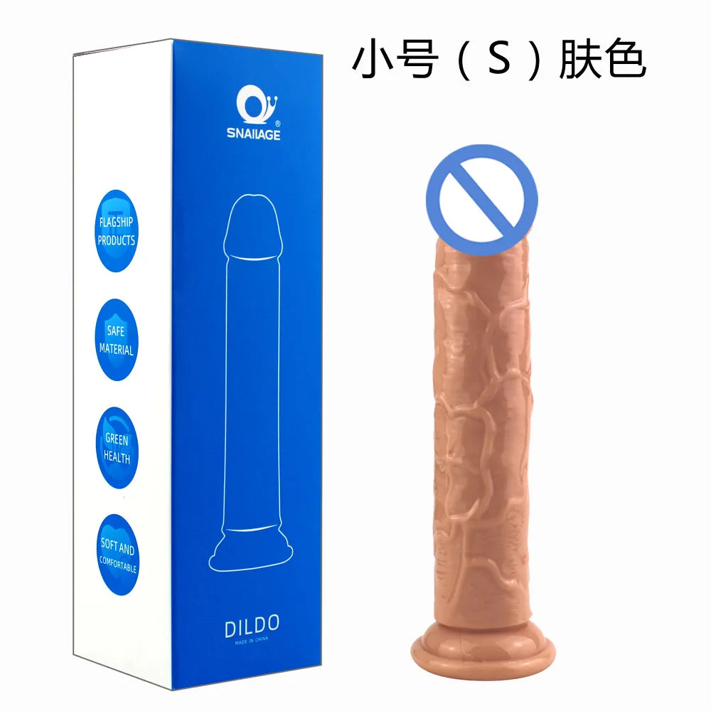 Jelly Dildo Realistic XXL Huge Long Penis TPE Butt Plug Female Vagina Stimulate Masturbation Sex Toy Woman Men Prostate Massage