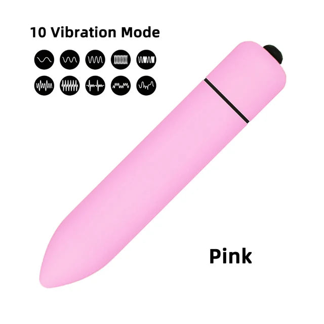 10 Speed Mini Bullet Vibrator For Women Waterproof Clitoris Stimulator Dildo Vibrators Vagina Sex Toys For Woman Adult Sexy 18