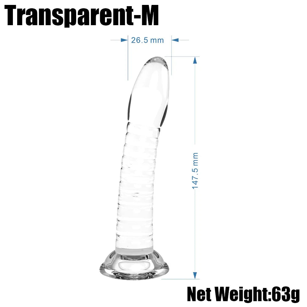 3 Sizes Jelly Dildo Realistic Penis Suction Cup Dildo Big Dick Female Masturbator Clitoral Stimulator Lesbian Sex Toys For Women