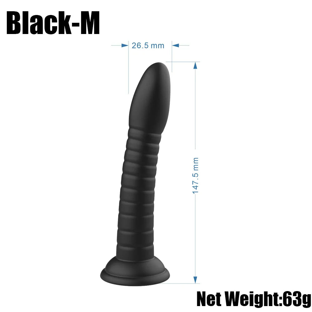 3 Sizes Jelly Dildo Realistic Penis Suction Cup Dildo Big Dick Female Masturbator Clitoral Stimulator Lesbian Sex Toys For Women