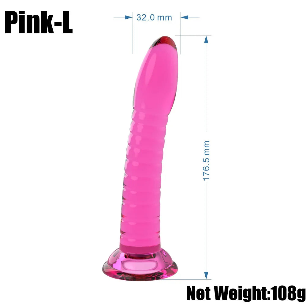 3 Sizes Jelly Dildo Realistic Penis Suction Cup Dildo Big Dick Female Masturbator Clitoral Stimulator Lesbian Sex Toys For Women