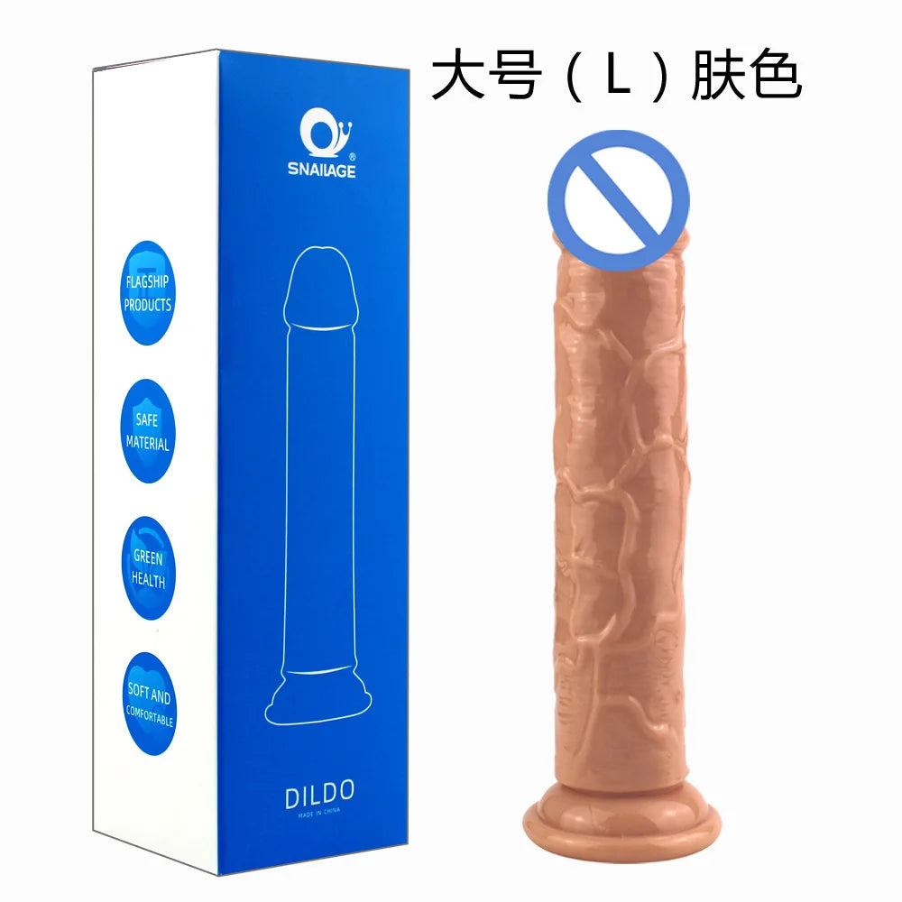 Jelly Dildo Realistic XXL Huge Long Penis TPE Butt Plug Female Vagina Stimulate Masturbation Sex Toy Woman Men Prostate Massage