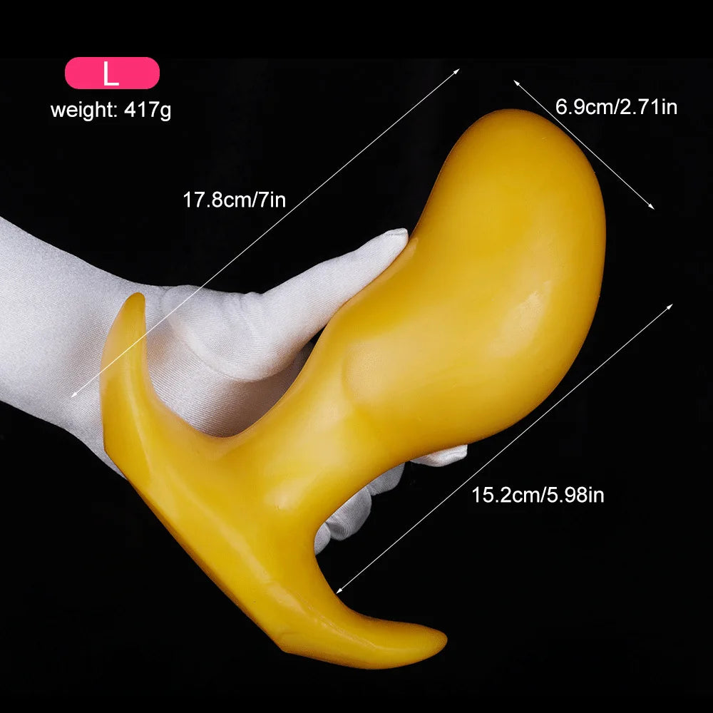 Mango Anal Plug Soft Silicone Material Anus Stimulation Expansion Trainer 18+Massage Masturbation Supplies Sex Toy For Women/Men