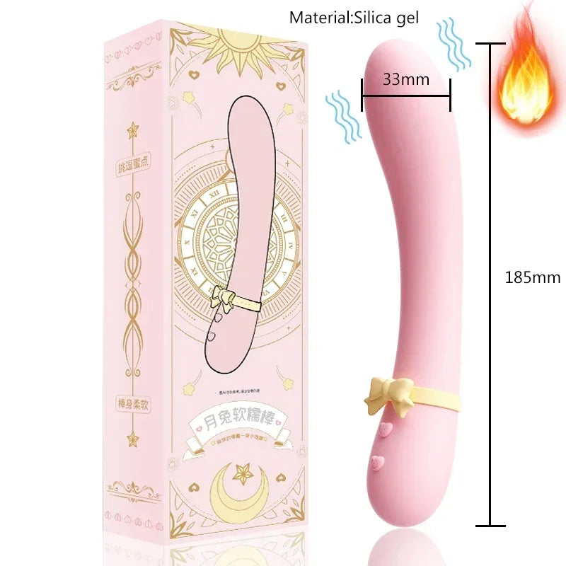 vibrator for woman sex toy Silicone Rabbit Vibrator USB Rechargeable Waterproof G-Spot Stimulating Clitoral Stimulator UYO