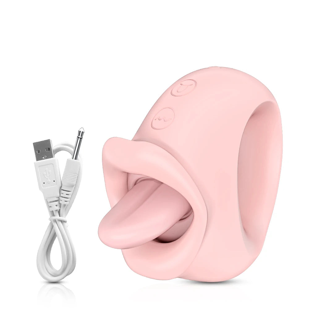 Powerful Swing Vibrator for Women Tongue Licking Oral Nipple Clitoris Stimulator Masturbator Sex Toys for Female Adults Goods