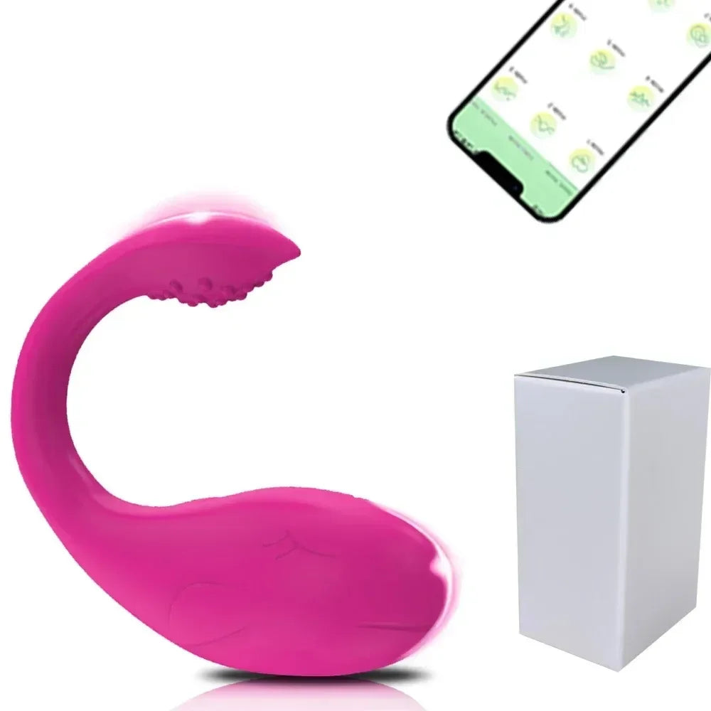 9 Speed APP Controlled Vaginal Vibrators G Spot Anal Vibrating Egg Massager Wearable Stimulator Adult Sex Toys for Women Couples