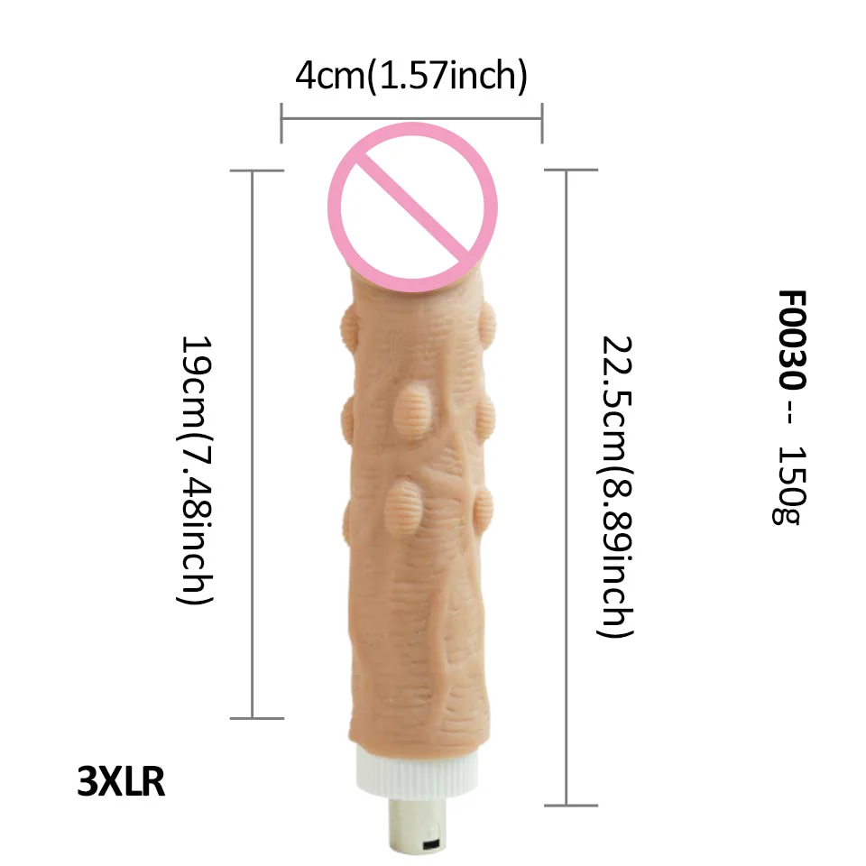 DTSUDU Entry-Level Sex Machine A2/F2/F3 Accessories 3XLR Accessories Dildos Suction Cup Sex Products For Women And Men Accessori