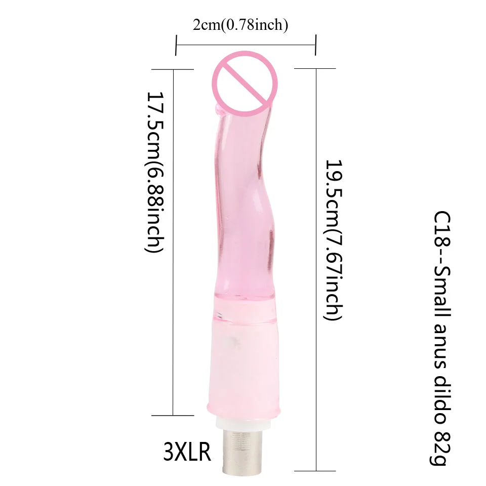 DTSUDU Entry-Level Sex Machine A2/F2/F3 Accessories 3XLR Accessories Dildos Suction Cup Sex Products For Women And Men Accessori