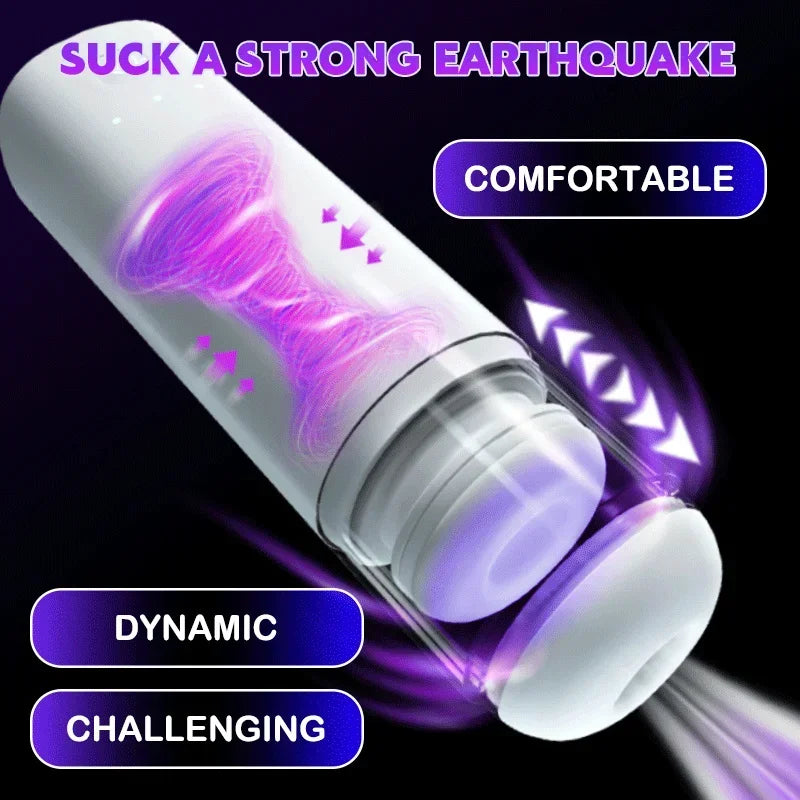 Horse Tail Masturbators For Men 2024 Men Automatic Oral Erotic Toys Adult Toys Industrial Vagina For Men Real Man Toy Toys