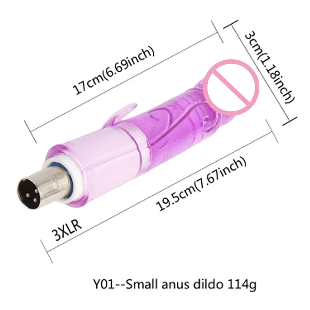 DTSUDU Entry-Level Sex Machine A2/F2/F3 Accessories 3XLR Accessories Dildos Suction Cup Sex Products For Women And Men Accessori