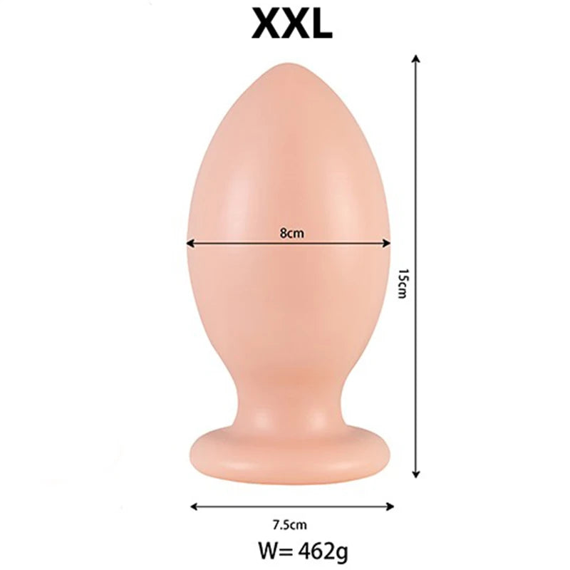 7 Size Buttplugs Anal Beads Balls Cunt Plug Dilatador Anal Plug Sex Toys Small And Big 9.5cm Huge Anal Plug Toys For Women Men