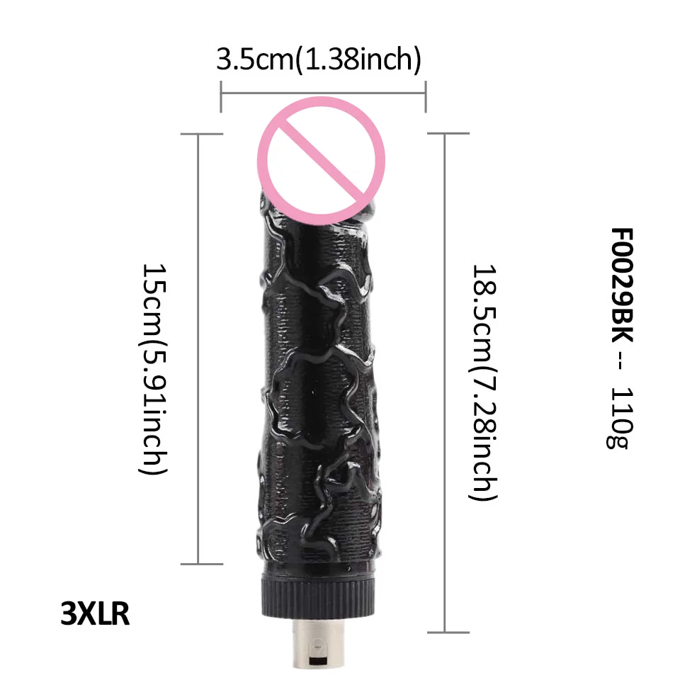 DTSUDU Entry-Level Sex Machine A2/F2/F3 Accessories 3XLR Accessories Dildos Suction Cup Sex Products For Women And Men Accessori