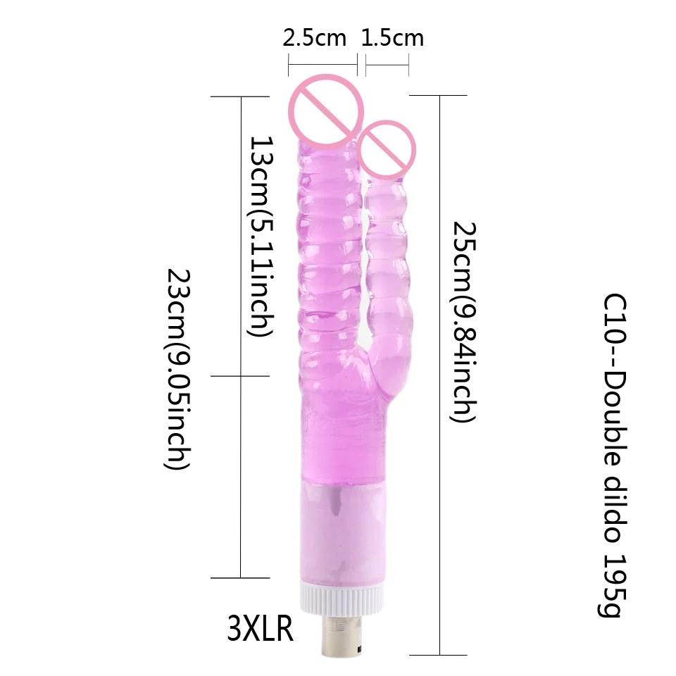 DTSUDU Entry-Level Sex Machine A2/F2/F3 Accessories 3XLR Accessories Dildos Suction Cup Sex Products For Women And Men Accessori