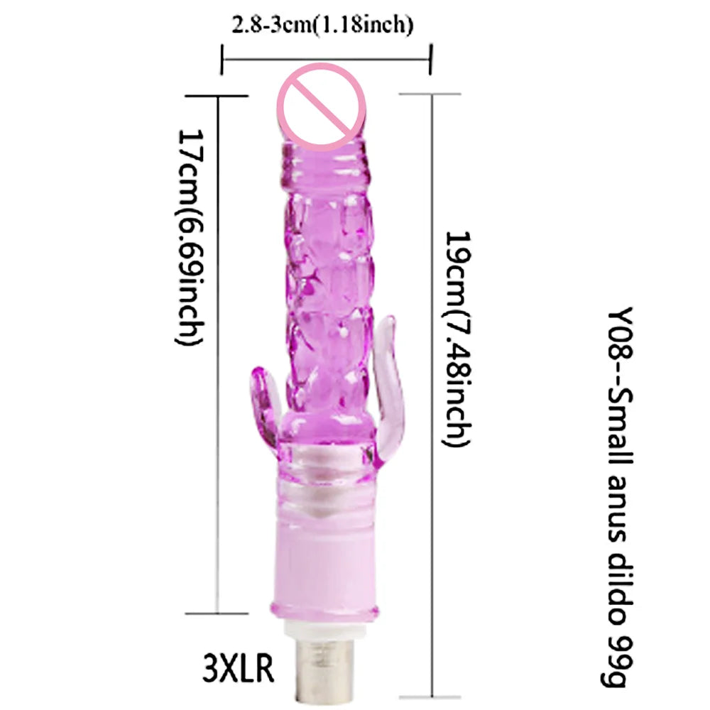 DTSUDU Entry-Level Sex Machine A2/F2/F3 Accessories 3XLR Accessories Dildos Suction Cup Sex Products For Women And Men Accessori