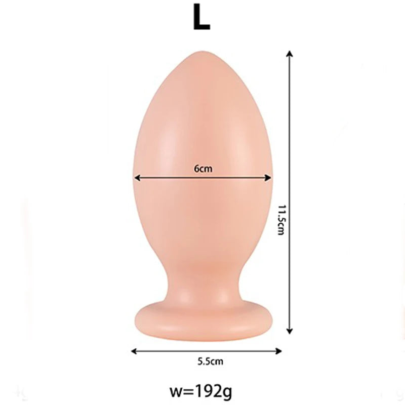 7 Size Buttplugs Anal Beads Balls Cunt Plug Dilatador Anal Plug Sex Toys Small And Big 9.5cm Huge Anal Plug Toys For Women Men