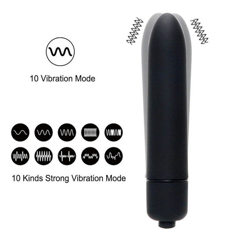 10 Speed Mini Bullet Vibrator For Women Waterproof Clitoris Stimulator Dildo Vibrators Vagina Sex Toys For Woman Adult Sexy 18