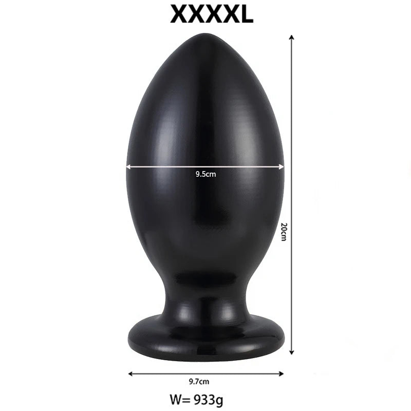 7 Size Buttplugs Anal Beads Balls Cunt Plug Dilatador Anal Plug Sex Toys Small And Big 9.5cm Huge Anal Plug Toys For Women Men