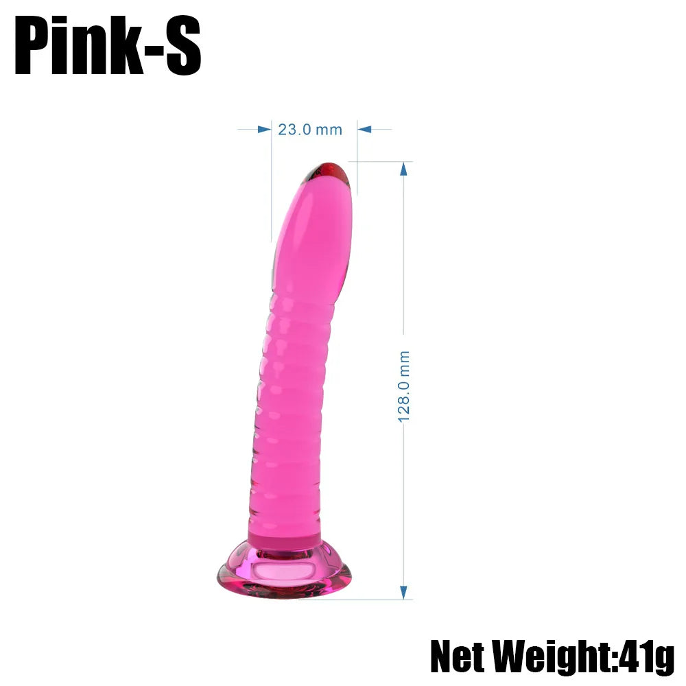 3 Sizes Jelly Dildo Realistic Penis Suction Cup Dildo Big Dick Female Masturbator Clitoral Stimulator Lesbian Sex Toys For Women