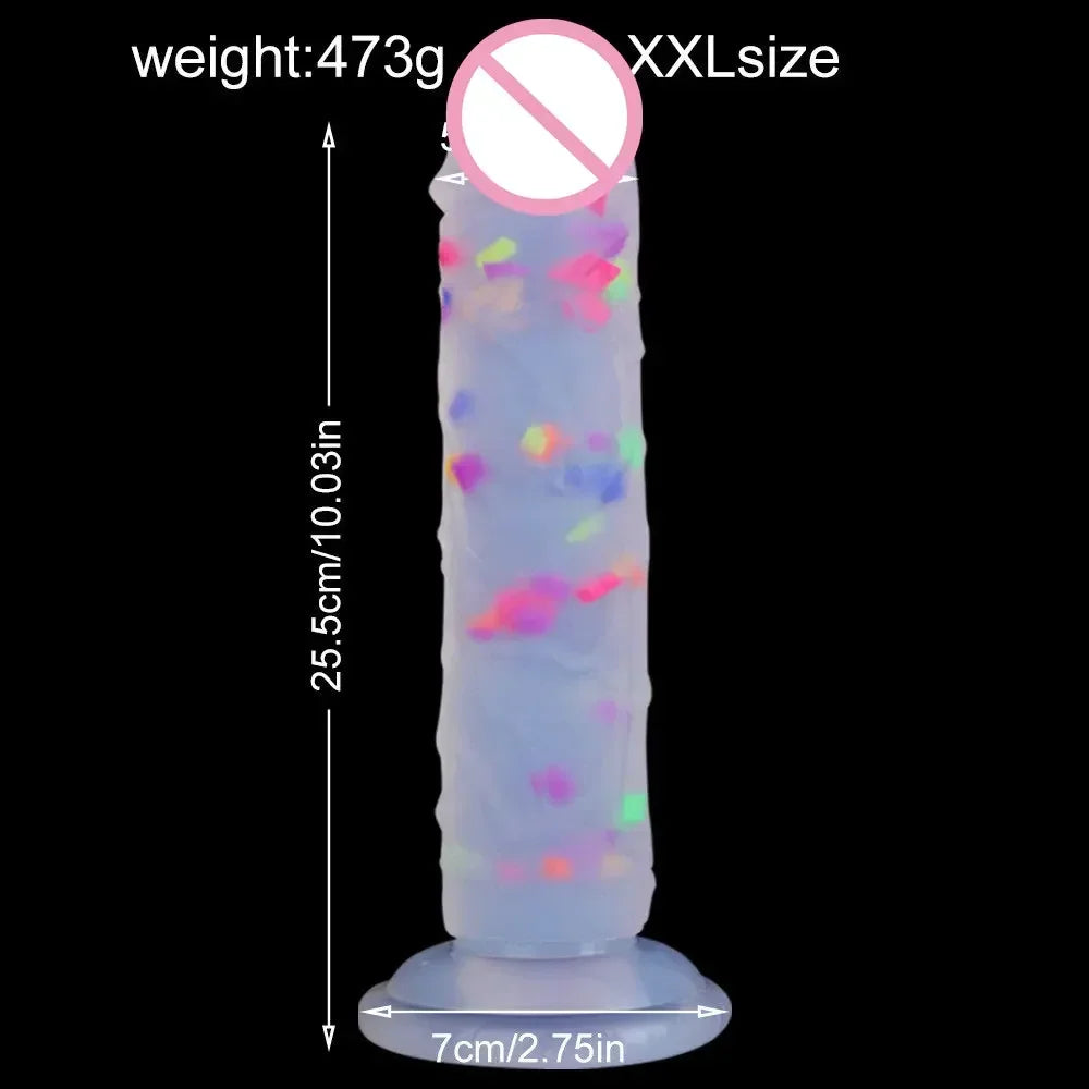 Soft Double Layer Silicone Big Dildo Realistic Fake Long Dick Penis Butt Plug Adult Sex Toys For Woman Men Vagina Anal Massager