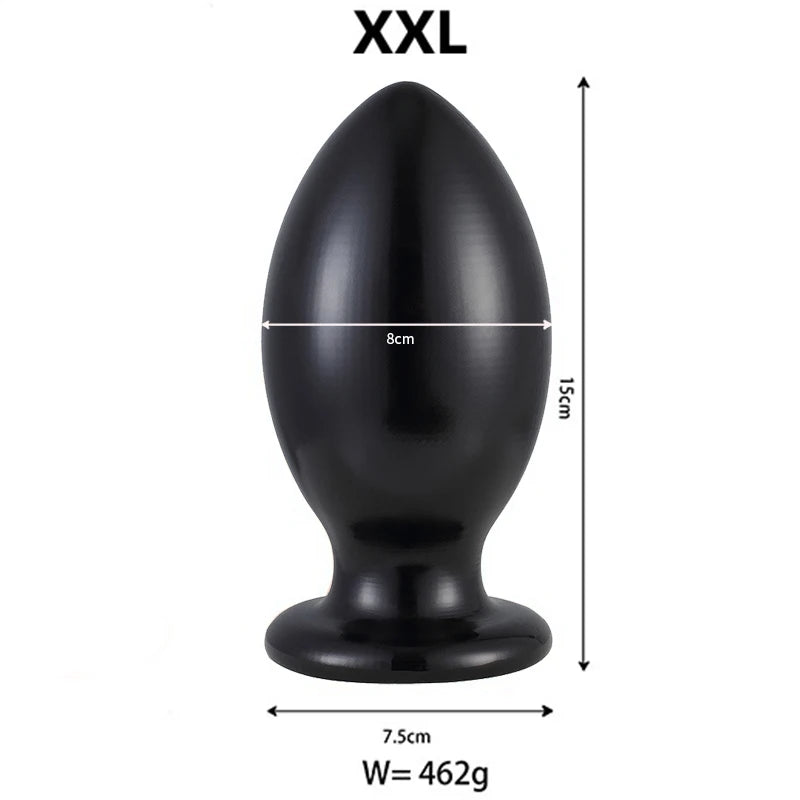 7 Size Buttplugs Anal Beads Balls Cunt Plug Dilatador Anal Plug Sex Toys Small And Big 9.5cm Huge Anal Plug Toys For Women Men