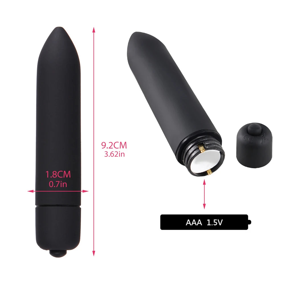 10 Speed Mini Bullet Vibrator For Women Waterproof Clitoris Stimulator Dildo Vibrators Vagina Sex Toys For Woman Adult Sexy 18